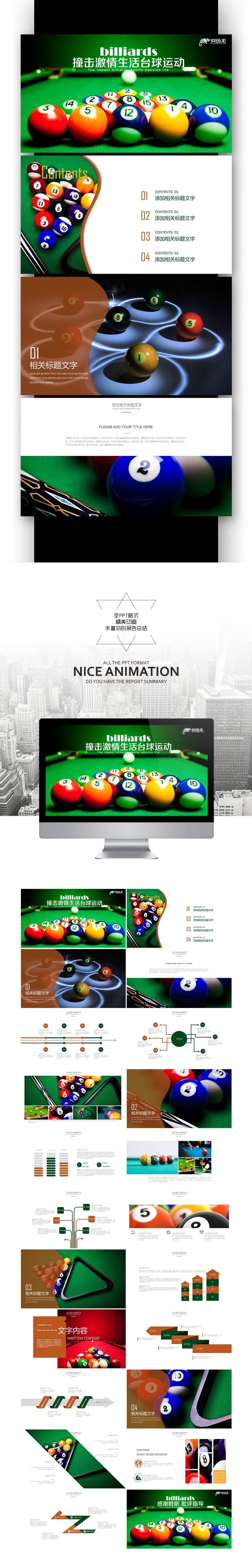 台球比赛台球俱乐部台球娱乐台球室 台球杆 台球俱乐部