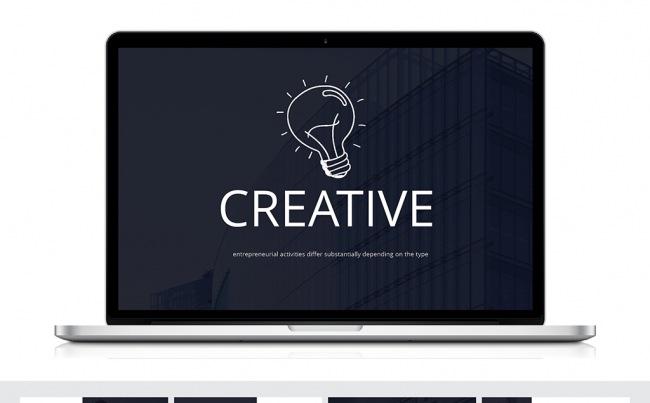 欧美创意类公司商务策划营销PPT模版缩略图