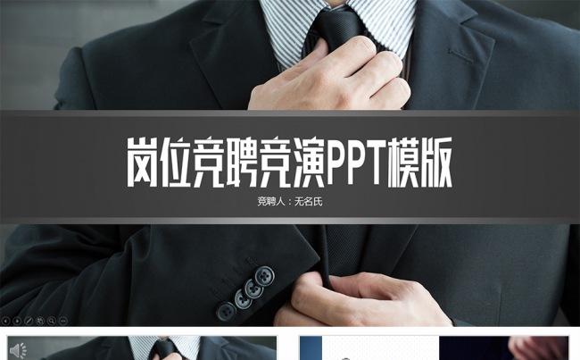 岗位竞聘述职总结汇报动态PPT模板缩略图