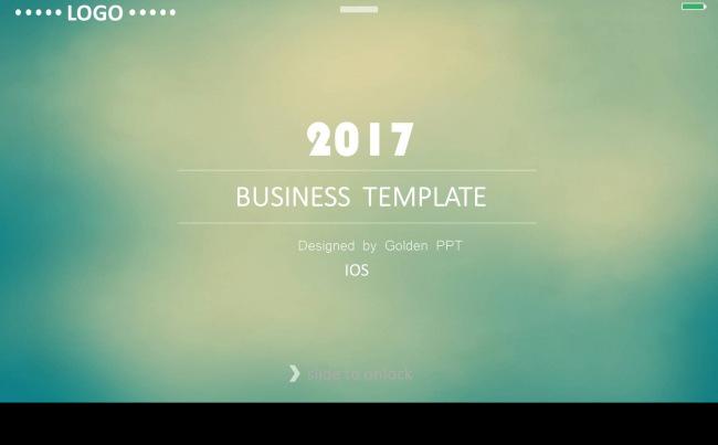 适合科技公司的简约线条大气iOS风格工作汇报动态PPT模板缩略图