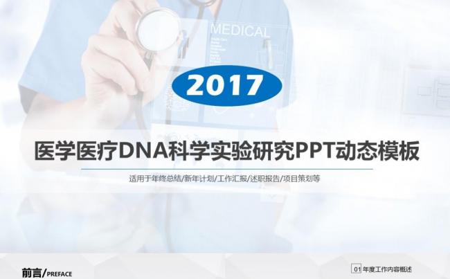 2017医学医院品管圈介绍展示医疗产品推广汇报PPT模板缩略图