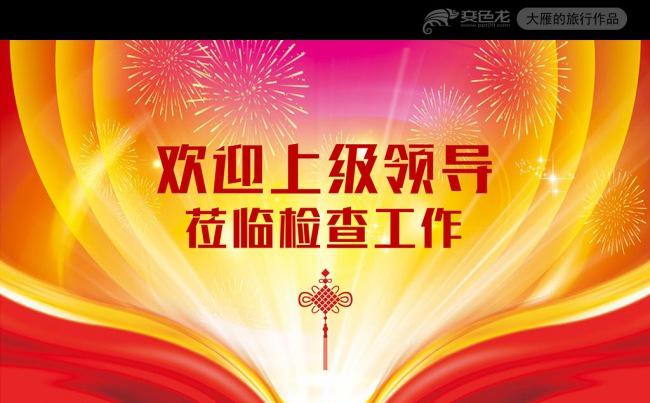 欢迎上级领导莅临检查工作PPT模板缩略图