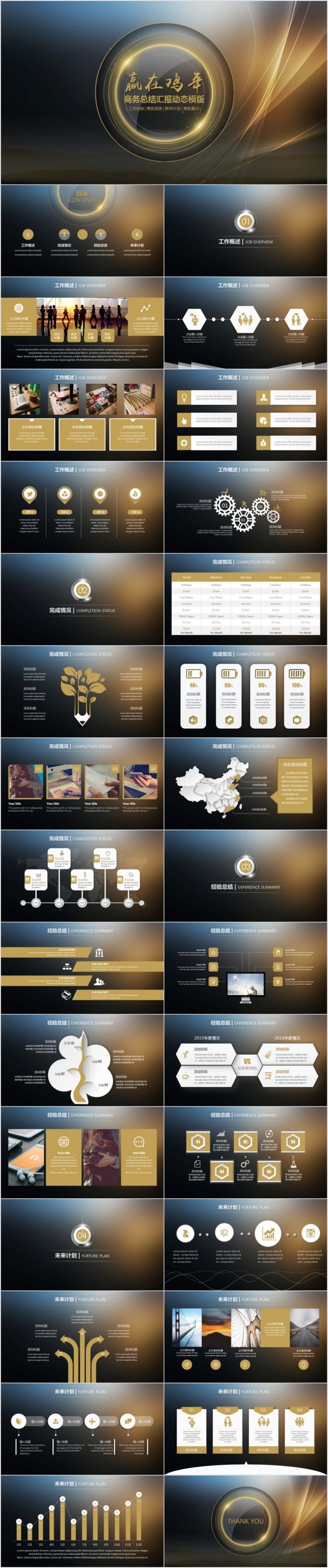 【精品】赢在鸡年商务总结汇报动态微立体动画PPT模版