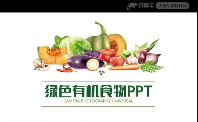 绿色有机果蔬农业种植招商营销PPT模板缩略图