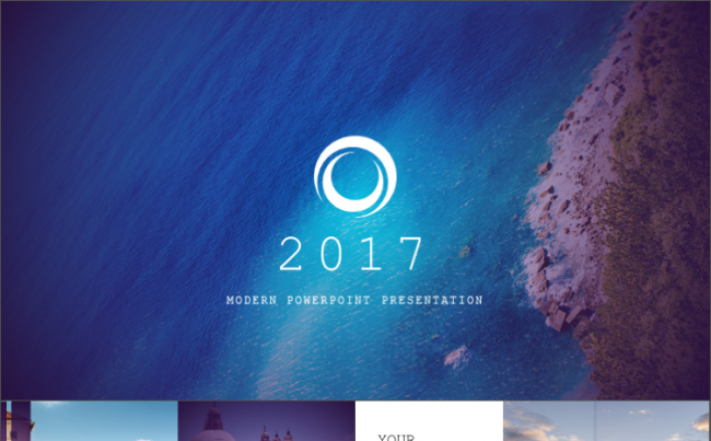 创意欧美环球旅游时尚画册PPT模板缩略图