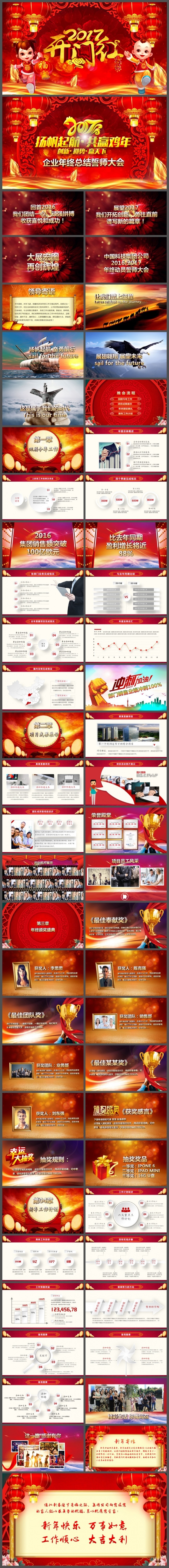 《以一敌百超值60页经典精华颁奖年会》开门红2017颁奖年会