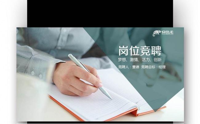【壹德】简约 竞聘 述职报告 个人简历 简历 试用期缩略图