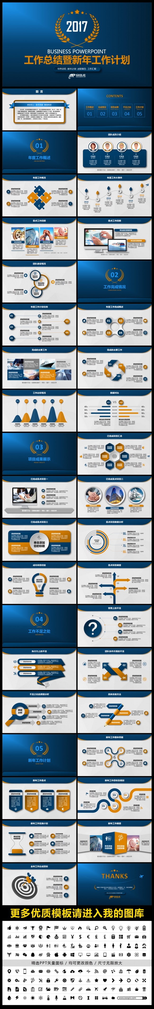 微立体年终工作总结年中总结半年总结季度工作计划总结汇报PPT