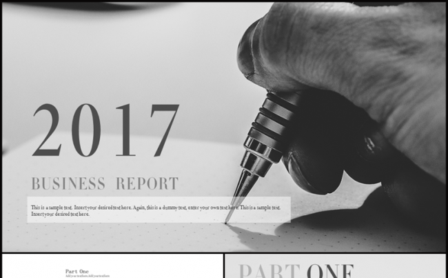 极简时尚杂志风商务汇报工作总结计划PPT模板缩略图