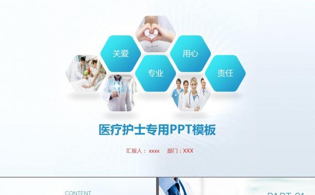 医疗卫生医药护士专业PPT缩略图