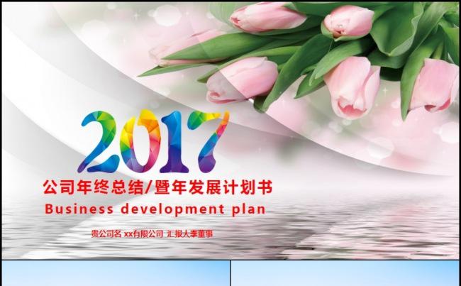 唯美2017工作计划工作汇报新年计划述职融资计划PPT缩略图