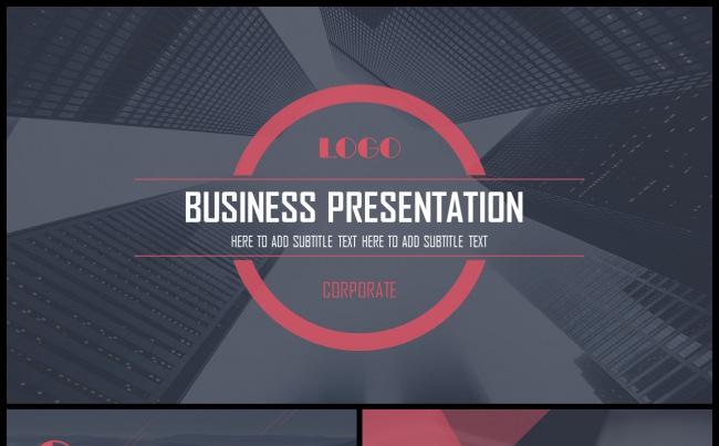 经典简约大气欧美商务工作总结PPT模板缩略图