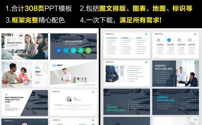 商业计划书营销方案商务通用PPT模板缩略图