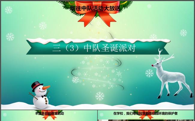 2017高端创意相册圣诞节PPT模板缩略图