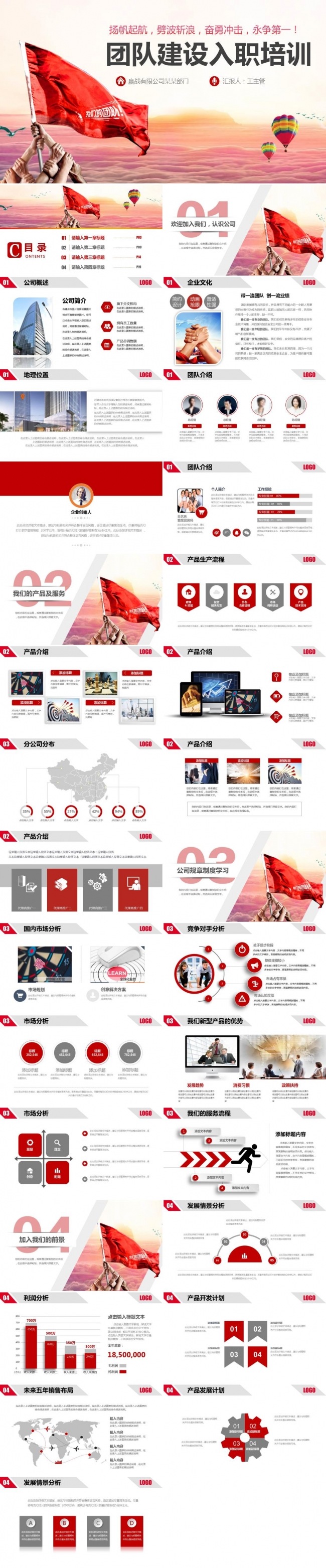 框架完整2017新员工入职培训团队建设PPT 企业文化培训