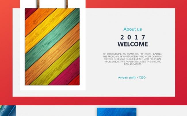 创意简约大气美学文艺PPT模版缩略图