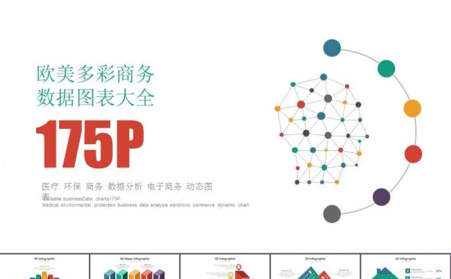 175P欧美精品动态可编辑数据图表年终总结商务汇报报告ppt缩略图