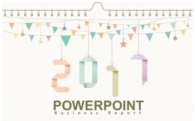 2017清新折纸·年终总结汇报年初计划个人工作总结报告通用缩略图