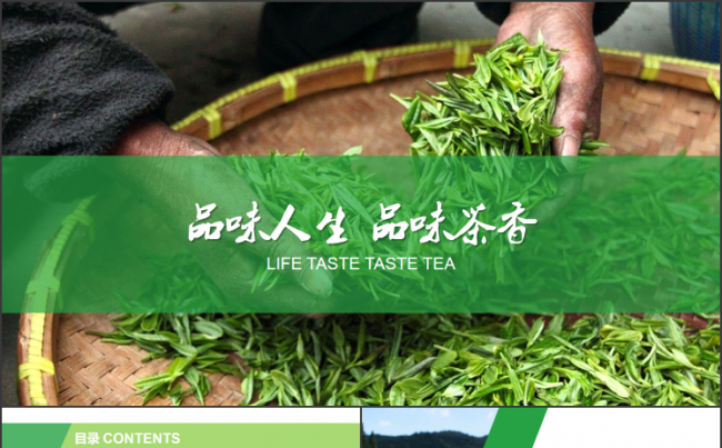 中国茶道茶文化茶叶宣传介绍 工作汇报缩略图