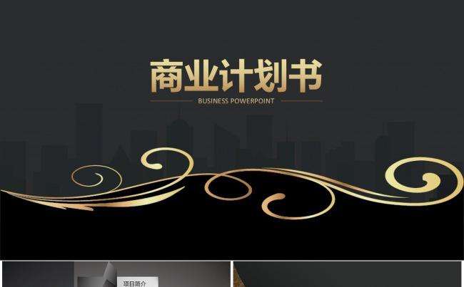 欧美简约商业工作计划融资汇报ppt模板缩略图