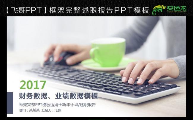 财务会计业绩通用ppt模板缩略图