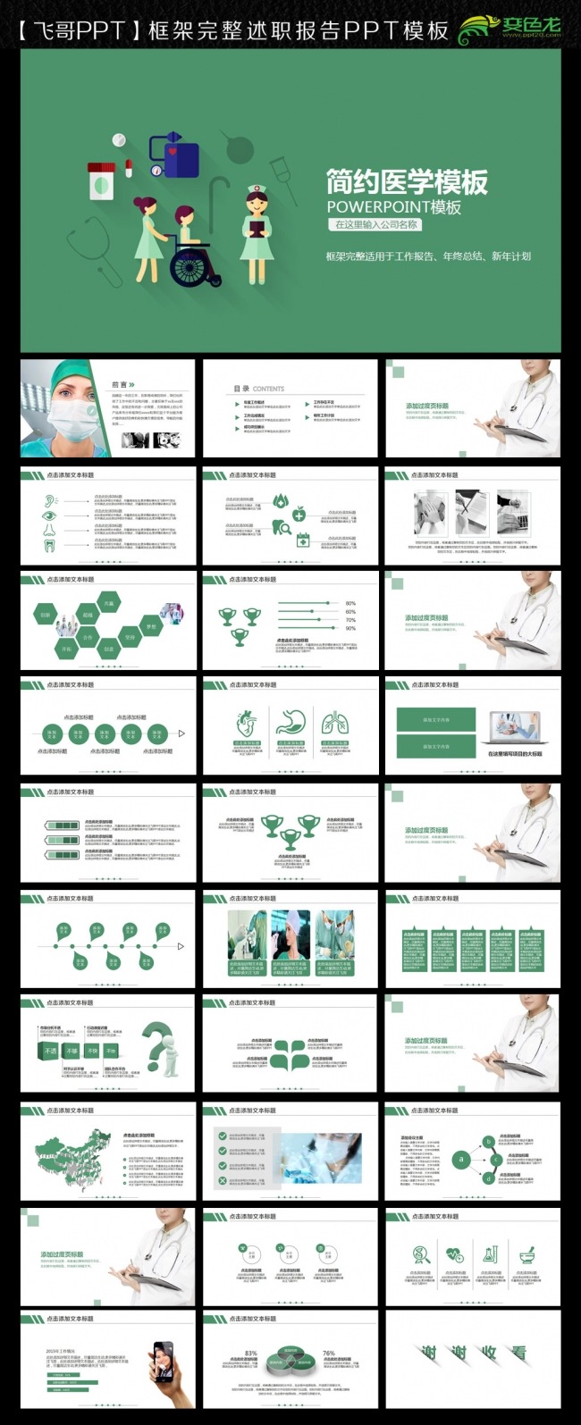 医学报告简约通用ppt