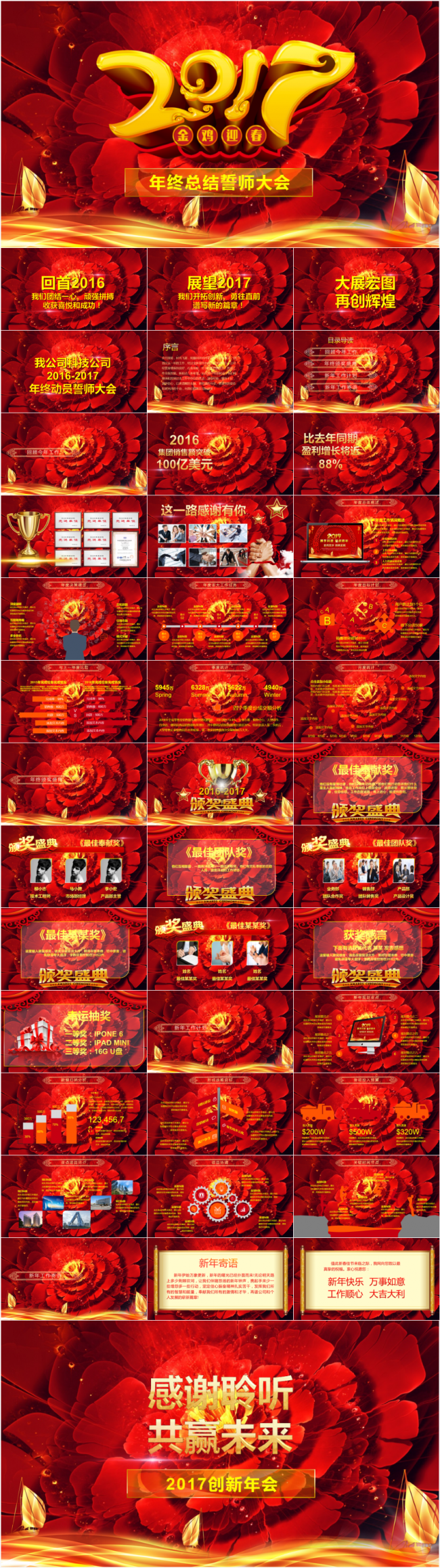 高端企业年会ppt