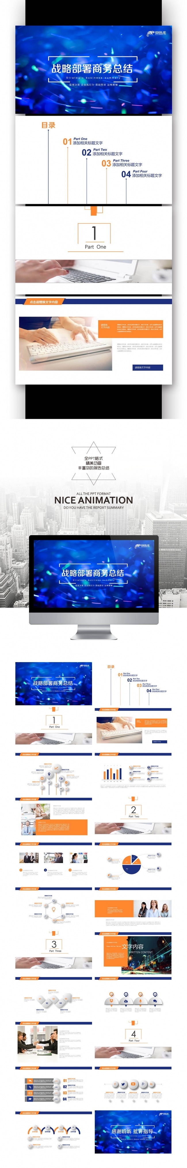 商务报告战略计划活动策划 企业建设  商务计划 策略