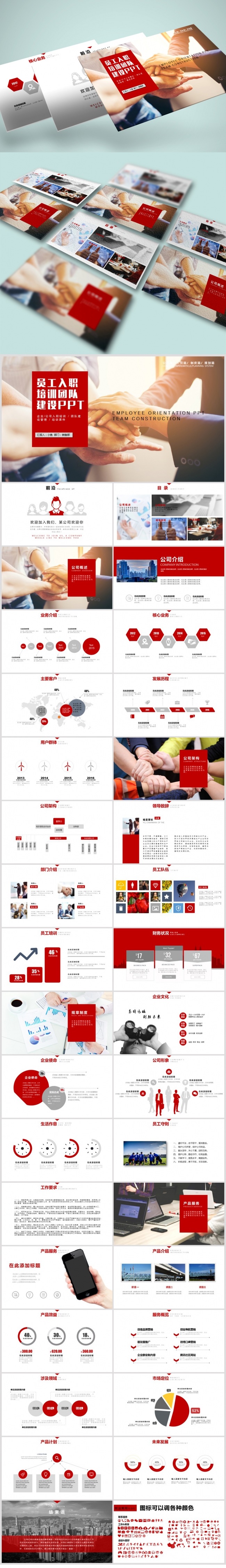 新员工入职培训PPT 企业培训PPT  建设团队 团队管理