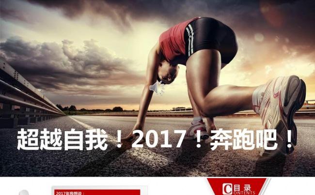 2016年终总结PPT 总结计划 2017新年计划 个人计划缩略图