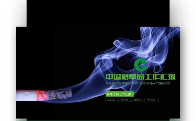 烟草专卖局 专业版 烟草局工作总结 述职报告 汇报缩略图