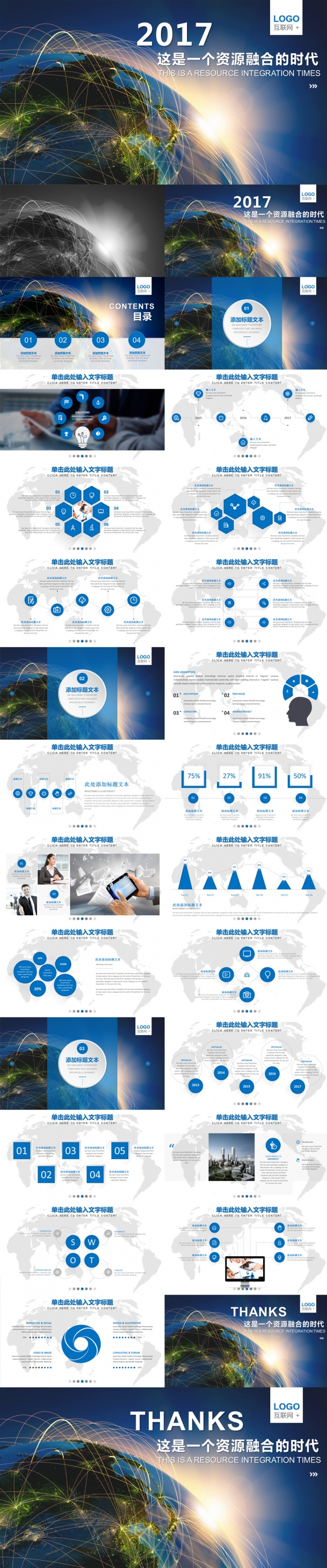 互联网科技公司项目融资企业简介路演PPT模板