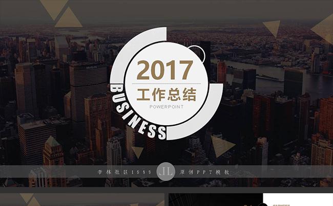 （实用型）工作总结PPT模板缩略图