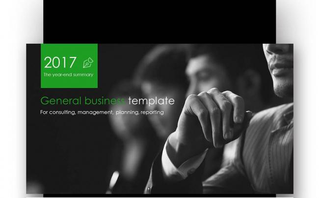 【壹德】个性绿色简洁新年计划总结汇报工作计划 工作汇报缩略图