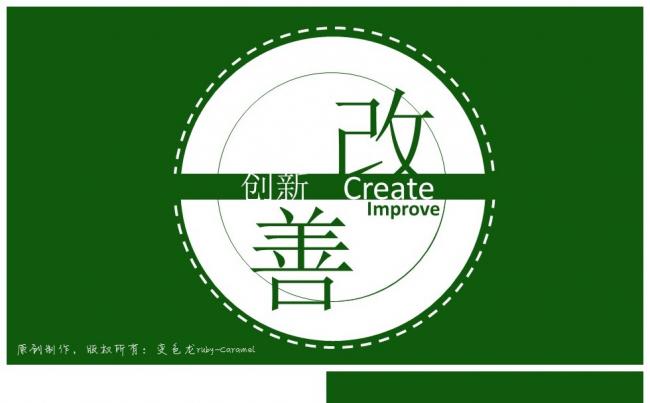 《改善创新》简约原创扁平式推拉动画培训演讲汇报比赛微课课件缩略图