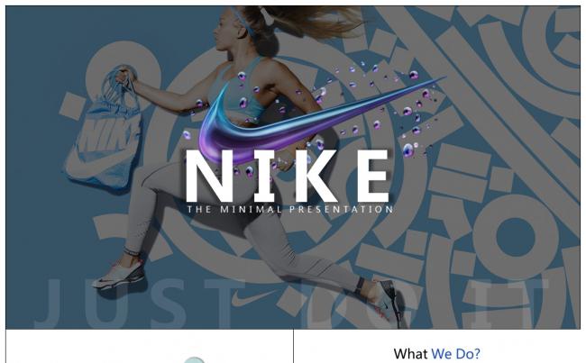 耐克nike高端运动品牌商业计划书ppt模板缩略图