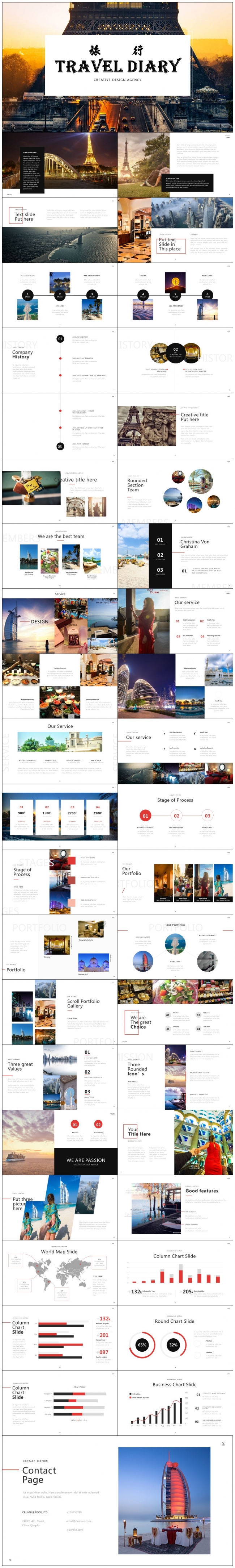 图片展示旅游相册企业宣传旅游摄影个人写真电子相册