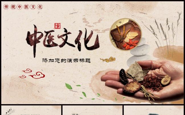 中医文化传统中医中药材PPT缩略图