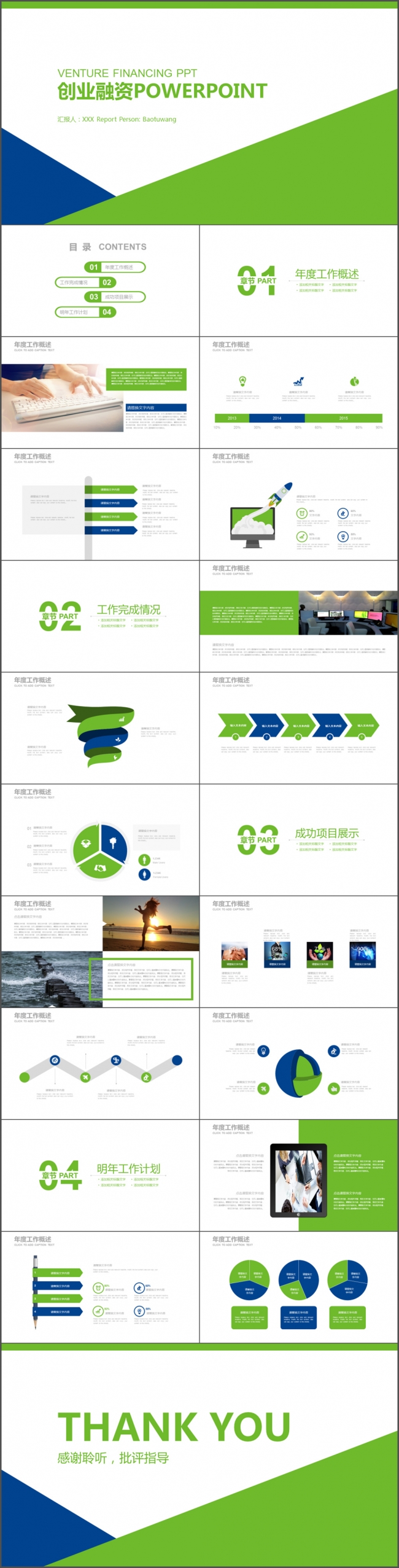创业融资商业计划书PPT