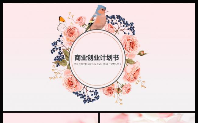 框架完整的创业计划书商业融资招商通用PPT缩略图