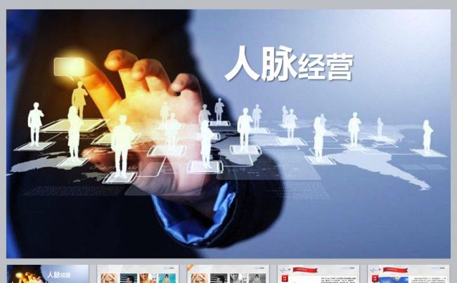 人脉经营培训PPT课件更多员工培训内容尽在空间专辑缩略图