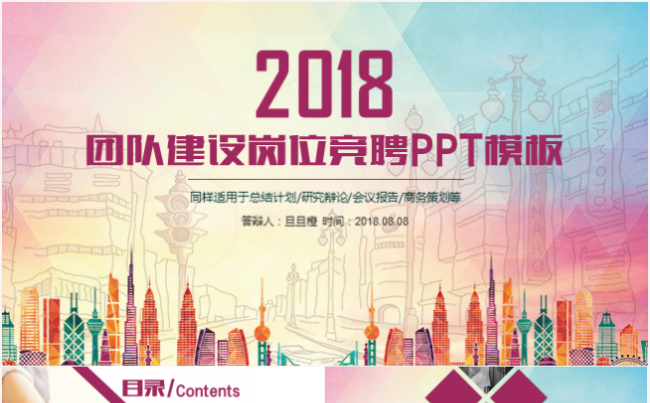 创意岗位竞聘员工入职培训工作汇报总结2017工作计划PPT缩略图
