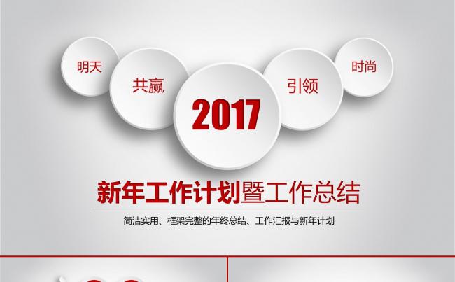 微立体简约年终工作总结商务汇报工作报告述职报告工作计划模板缩略图