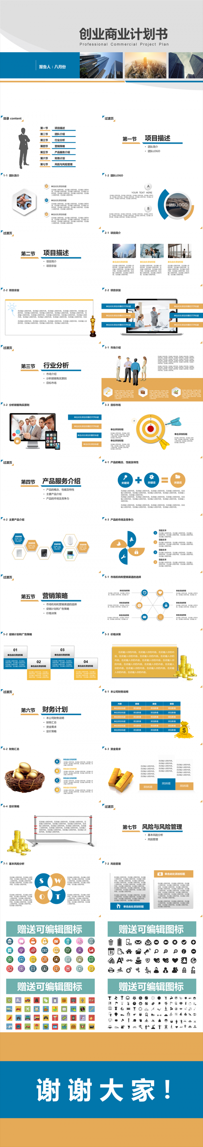 创业商业企业策划计划书模板