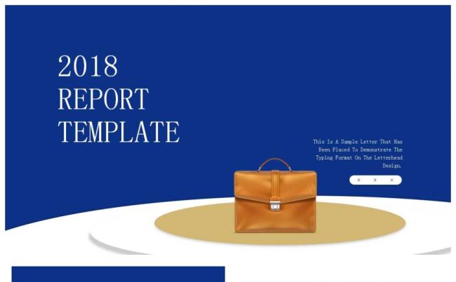 2018欧美时尚工作报告PPT模板缩略图