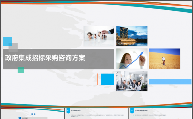 政府集成招标采购咨询方案缩略图