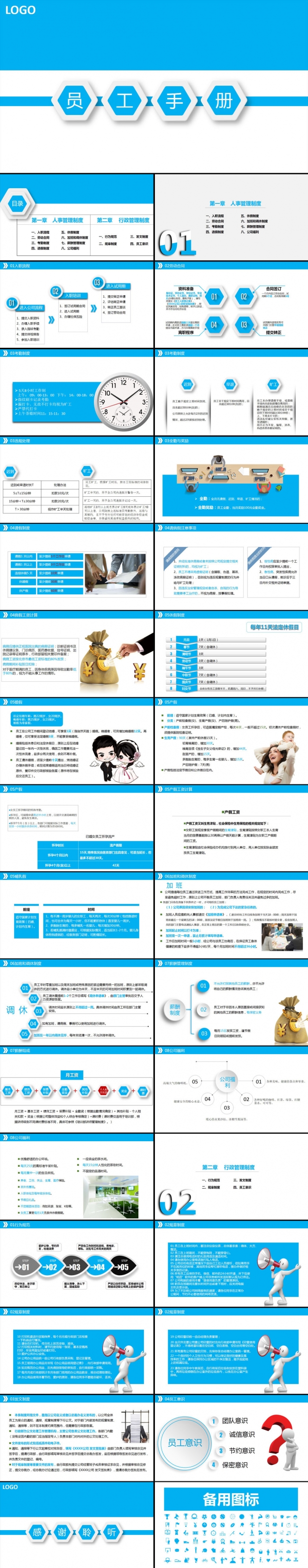 2017新员工入职培训手册PPT