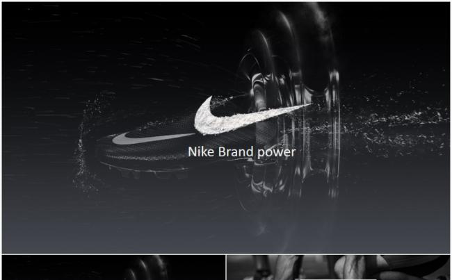 耐克nike高端运动体育竞技篮球鞋运动鞋品牌商业计划书ppt缩略图