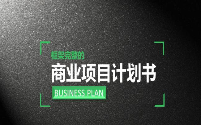 商业项目计划书PPT缩略图