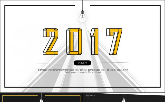 【芃苇】高端商务创意灯泡主题《LAMP》缩略图